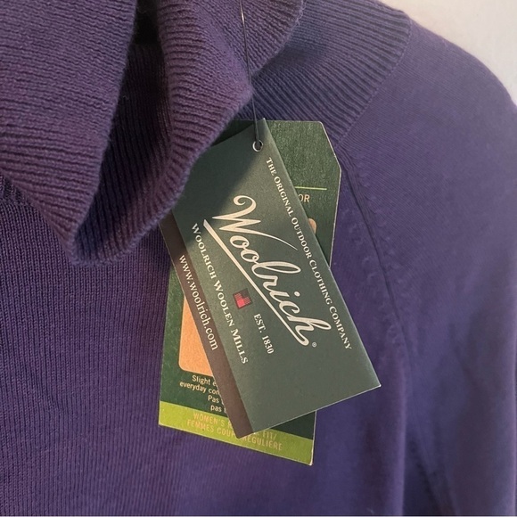 NWT Woolrich Plum Run Turtleneck - Picture 7 of 14